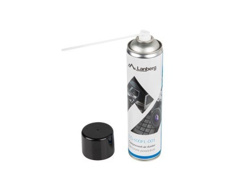 LANBERG SPRĘŻONE POWIETRZE AIR DUSTER 600ML CG-600FL-001 LANBERG SPRĘŻONE POWIETRZE AIR DUSTER 600ML CG-600FL-001