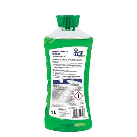 MILL CLEAN Płyn do mycia podłóg o zapachu Konwalii 1l (opak.zb 9 szt.) MILL CLEAN Płyn do mycia podłóg o zapachu Konwalii 1l (opak.zb 9 szt.)