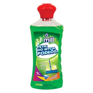 MILL CLEAN Płyn do mycia podłóg o zapachu Konwalii 1l (opak.zb 9 szt.)