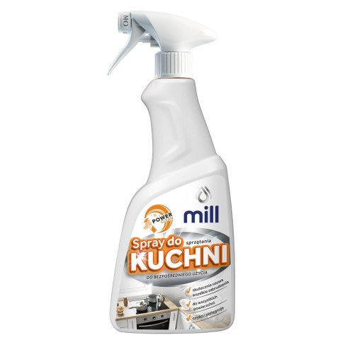 MILL KITCHEN Spray do czyszczenia kuchni, produkt do sprzątania 555 ml (opak.zb 6 szt.) MILL KITCHEN Spray do czyszczenia kuchni, produkt do sprzątania 555 ml (opak.zb 6 szt.)