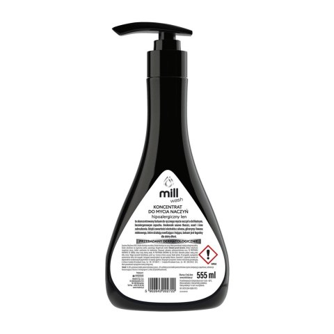 MILL WASH Koncentrat balsam do mycia naczyń Hipoalergiczny Len 555ml (opak.zb 15 szt.) MILL WASH Koncentrat balsam do mycia naczyń Hipoalergiczny Len 555ml (opak.zb 15 szt.)
