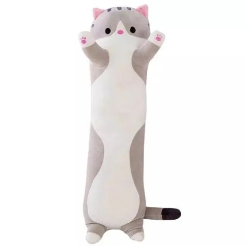 Maskotka Długi Szary Kot, Pluszak Kotek 70 cm Maskotka Długi Szary Kot, Pluszak Kotek 70 cm