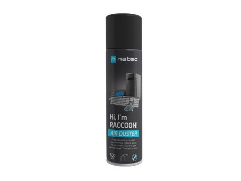 NATEC SPRĘŻONE POWIETRZE RACCOON AIR 600ML NSC-1763 NATEC SPRĘŻONE POWIETRZE RACCOON AIR 600ML NSC-1763