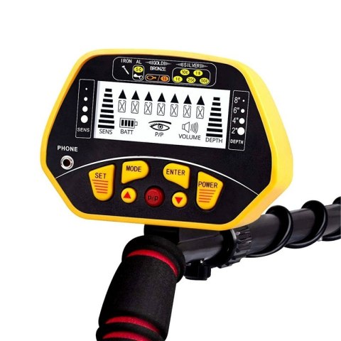 POWERNEED WYKRYWACZ METALI,WYŚWIETLACZ LCD Z PODŚWIETLENIEM, PINPOINTER, WODOODPORNA CEWKA 20CM MD20 POWERNEED WYKRYWACZ METALI,WYŚWIETLACZ LCD Z PODŚWIETLENIEM, PINPOINTER, WODOODPORNA CEWKA 20CM MD20