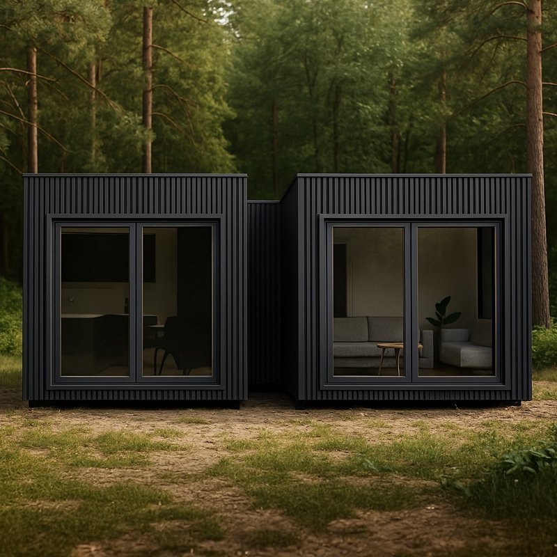 Kontener H2 – widok z zewnątrz