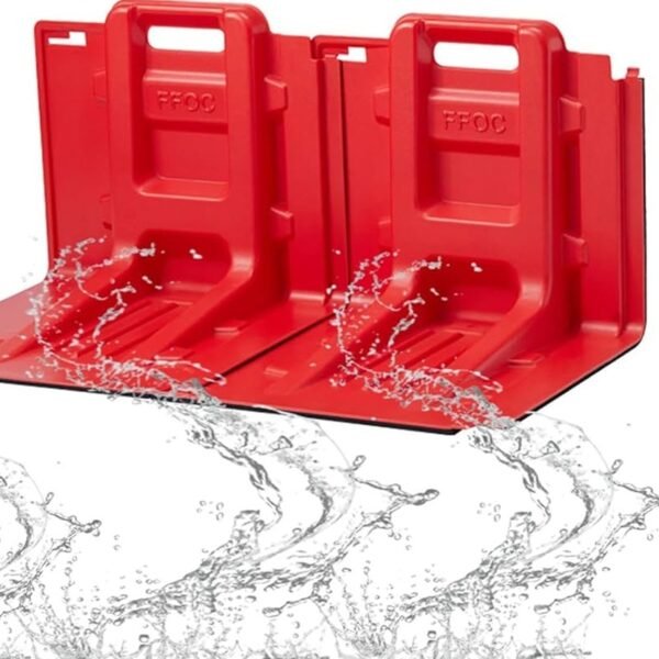 Bariera przeciwpowodziowa modułowa prosta 77x83x77 WaterShield - Z uchwytem, mobilna